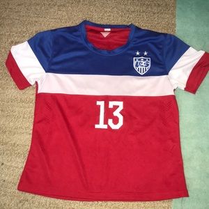 Vintage USWNT Alex Morgan soccer jersey